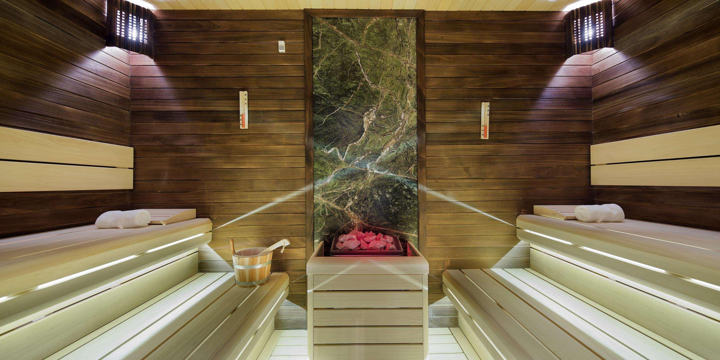 Doubletree By Hilton Istanbul - Piyalepasa Hotel Exterior photo A modern Finnish sauna