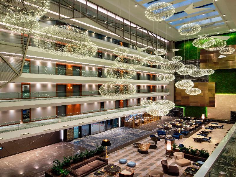 Doubletree By Hilton Istanbul - Piyalepasa Hotel Exterior photo The hotel's lobby